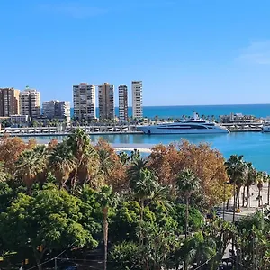  Apartamento Penthouse With Solarium In The Center Of Malaga-atico Con Solarium En El Centro De España