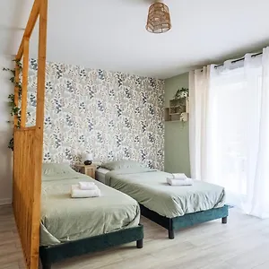 Cosy Avec Terrasse Et Parking Prive Gratuit, Ideal Pour Explorer Lyon Appartement Villeurbanne
